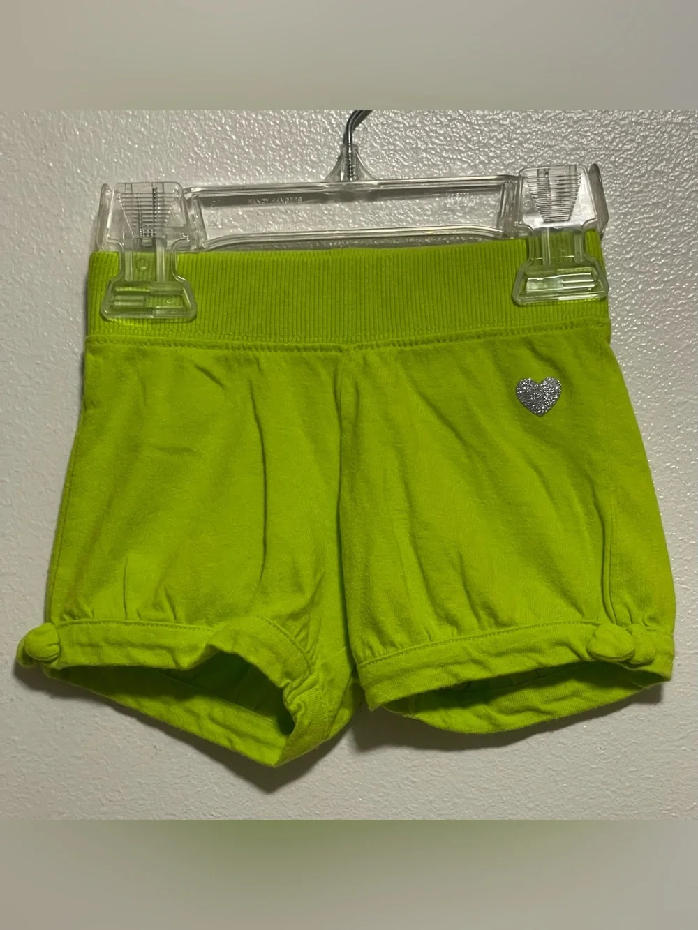 Oshkosh B’gosh Lime Green Knit Elastic Waist Shorts
